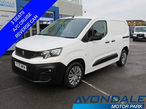 Peugeot Partner 1000 PureTech Professional Petrol Euro 6 Van 1.2 5dr Panel Van Manual Petrol