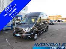 Ford Transit 350 EcoBlue Limited L3 H3 RWD 170 BHP HIGH SPEC GREY VAN 2.0 5dr Panel Van Manual Diesel - U11389