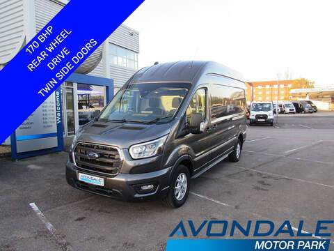 Ford Transit 300 EcoBlue Limited L2 LWB GREY MATTE SPORT STYLED SAT NAV R-CAMERA VAN 2.0 5dr Panel Van Manual Diesel