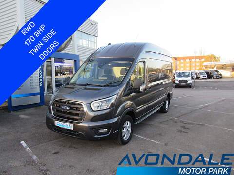 Ford Transit 300 EcoBlue Limited L2 LWB GREY MATTE SPORT STYLED SAT NAV R-CAMERA VAN 2.0 5dr Panel Van Manual Diesel