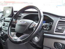 Ford Transit Custom 300 EcoBlue Limited LWB L2 BLACK EURO 6 VAN WITH SERVICE HISTORY 2.0 5dr Panel Van Manual Diesel - U11392