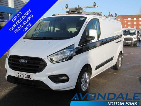 Ford Transit Custom 1000 PureTech Professional Petrol Euro 6 Van 1.2 5dr Panel Van Manual Petrol