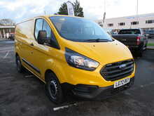 Ford Transit Custom 340 EcoBlue Euro 6 Yellow Van with Tailgate ideal camper day van 2.0 5dr Panel Van Manual Diesel - U11400