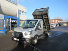 Ford Transit 350 EcoBlue 170 BHP TIPPER RWD L2 WITH AIR CON FRONT FOGS TOW BAR 2.0 Tipper Manual Diesel - U11401