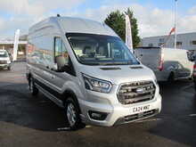 Ford Transit 350 EcoBlue Limited 170 BHP RWD HIGH SPEC WITH TWIN SIDE DOORS SAT NAV CAM 2.0 5dr Panel Van Manual - U11413