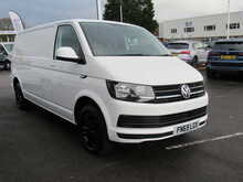 Volkswagen Transporter TDI T28 Trendline Euro 6 LWB Van with AC SAT NAV ideal Camper day van 2.0 5dr Panel Van Manual - U11445