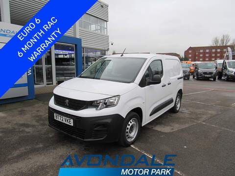 Peugeot Partner 1000 PureTech Professional Petrol Euro 6 Van 1.2 5dr Panel Van Manual Petrol