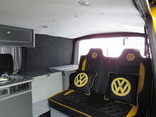 Volkswagen Transporter TDI T32 180 BHP NO VAT CAMPER T5.1 YELLOW DAY VAN WITH AWNINGS - U11488