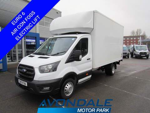 Ford Transit 350 EcoBlue Leader XLWB L4 LUTON ELECTRIC TAIL LIFT AIR CON FOGS 2.0 2dr Chassis Cab Manual Diesel