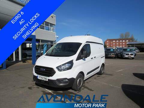 Ford Transit Custom 240 EcoBlue Limited L1 SWB EURO 6 WHITE VAN 1.5 5dr Panel Van Manual Diesel