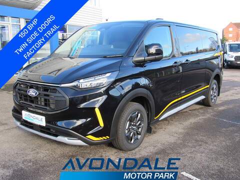 Ford Transit Custom 2.0 320 EcoBlue Limited  170 BHP AUTOMATIC L2 LWB BLACK KOMBI VAN HIGH SPEC 2.0 5dr Combi Van Automatic Diesel