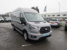 Ford Transit 350 EcoBlue Limited 165 BHP L3 H3 RWD TWIN SIDE DOORS SAT NAV H-STEERING EURO 6 VAN 2.0 5dr Panel - U11519