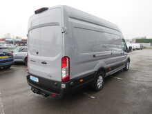 Ford Transit 350 EcoBlue Limited 165 BHP L3 H3 RWD TWIN SIDE DOORS SAT NAV H-STEERING EURO 6 VAN 2.0 5dr Panel - U11519
