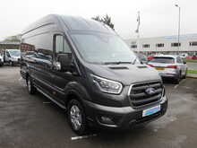 Ford Transit 350 EcoBlue Limited L4 XLWB 165 BHP RWD HIGH SPEC JUMBO GREY VAN 2.0 5dr Panel Van Manual Diesel - U11520