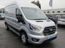 Ford Transit 350 EcoBlue Limited Automatic L3 H3 165 BHP NAV TOW BAR TWIN SIDE DOORS EURO 6 VAN 2.0 5dr Panel Van - U11525