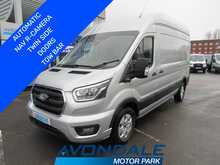 Ford Transit 350 EcoBlue Limited Automatic L3 H3 165 BHP NAV TOW BAR TWIN SIDE DOORS EURO 6 VAN 2.0 5dr Panel Van - U11525