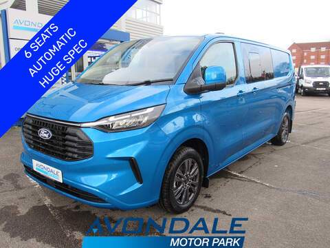 Ford Transit Custom 2.0 320 EcoBlue Limited Crew KOMBI 170 BHP AUTOMATIC HIGH SPEC 2.0 5dr Combi Van Automatic Diesel