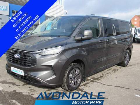 Ford Transit Custom 2.0 320 EcoBlue Limited Crew Van Double Cab 5dr Diesel Auto170 BHP LWB HIGH SPEC 2.0 5dr Combi Van Automatic Diesel