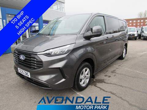 Ford Transit Custom 2.0 320 EcoBlue Limited Crew Van Double Cab 5dr Diesel Auto L2 H1 Euro 6 (s/s) (170 ps)