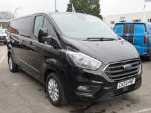Ford Transit Custom 300 EcoBlue Limited L2 LWB AUTOMATIC BLACK EURO 6 VAN 2.0 5dr Panel Van Automatic Diesel - U11554
