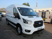 Ford Transit 350 EcoBlue Limited L2 H2 MWB 165 BHP VAN WITH TWIN SIDE DOORS NAV 2.0 5dr Panel Van Manual Diesel - U11564