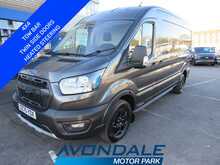 Ford Transit 350 EcoBlue 4X4 Trail Pack AWD with heated steering twin side doors nav tow bar 2.0 5dr Panel Van - U11588