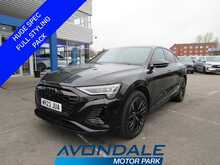 Audi Q8 e-tron Black Edition Quattro Family SUV 4x4 0.0 5dr SUV Automatic Electric - U11593