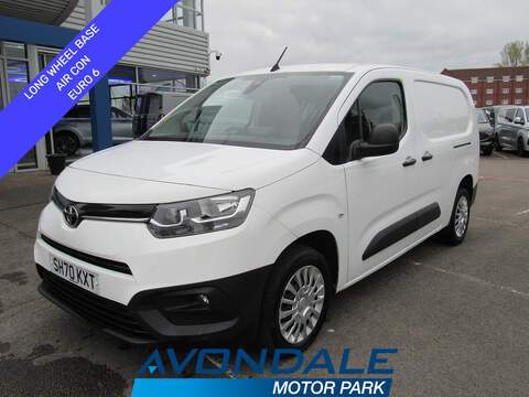 Toyota PROACE CITY 1.5 Turbo D 2300 Prime Panel Van 5dr Diesel Manual L1 H1 Euro 6 (s/s) (100 ps)