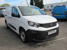 Peugeot Partner BlueHDi 950 Professional Premium + l2 lwb euro 6 white van 1.5 6dr Panel Van Manual Diesel - U11604