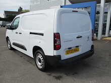 Peugeot Partner BlueHDi 950 Professional Premium + l2 lwb euro 6 white van 1.5 6dr Panel Van Manual Diesel - U11604