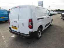 Peugeot Partner BlueHDi 950 Professional Premium + l2 lwb euro 6 white van 1.5 6dr Panel Van Manual Diesel - U11604