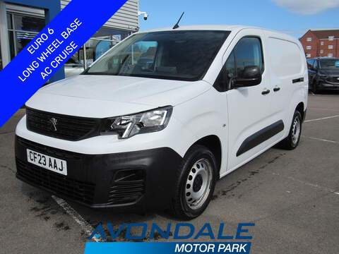 Peugeot Partner 1.5 Turbo D 2300 Prime Panel Van 5dr Diesel Manual L1 H1 Euro 6 (s/s) (100 ps)