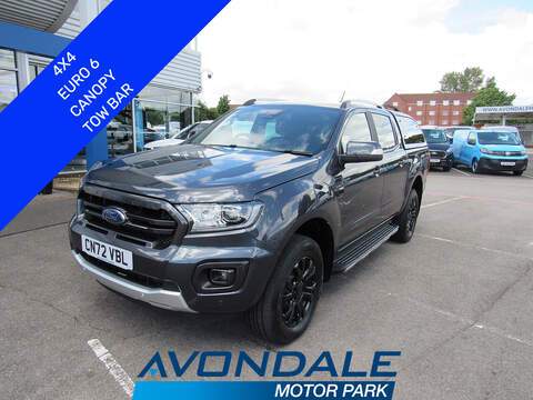 Ford Ranger EcoBlue Wildtrak Euro 6 Automatic Rear Canopy Tow Bar 2.0 4dr Pickup Automatic Diesel