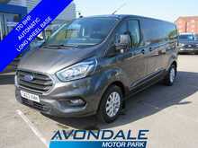 Ford Transit Custom 300 EcoBlue Limited L2 170 BHP AUTOMATIC GREY EURO 6 VAN - U11615