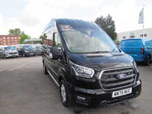 Ford Transit 350 EcoBlue Limited L3 H3 AUTOMATIC BLACK LWB HIGH ROOF VAN - U11647