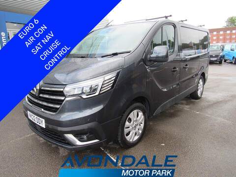 Renault Trafic 2.0 dCi Blue SL28 Sport Panel Van 5dr Diesel Manual L1 H1 Euro 6 (s/s) (130 ps)