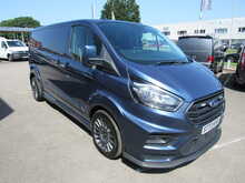 Ford Transit Custom 320 EcoBlue L2 GENUINE MSRT M SPORT BLUE EURO 6 LWB VAN - U11700