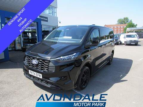 Ford Transit Custom 240 EcoBlue Limited L2 LWB 122 BHP AUTOMATIC HIGH SPECIFICATION BLUE EURO 6 2.0 6dr Panel Van Automatic Diesel