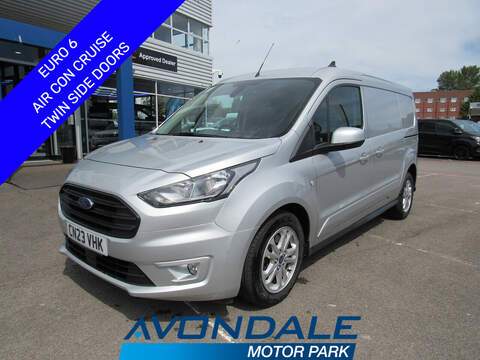 Ford Transit Connect 350 L4 Diesel RWD 2.0 170 BHP Limited Van with sat nav twin side doors r-camera 2.0 5dr Panel Van Manual Diesel