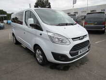Ford Tourneo Custom 2.0 310 EcoBlue Titanium Minibus Double Cab 5dr Diesel Manual L2 Euro 6 (s/s) (130 ps) - U11730