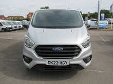 Ford Transit Custom 300 EcoBlue Limited L2 LWB SILVER EURO 6 VAN 1 OWNER - U11739