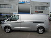 Ford Transit Custom 300 EcoBlue Limited L2 LWB SILVER EURO 6 VAN 1 OWNER - U11739