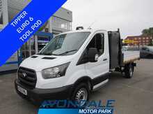 Ford Transit 350 EcoBlue LWB TOOL POD TIPPER - U11759