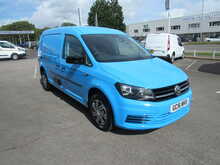Volkswagen Caddy Maxi TDI C20 BlueMotion Tech British Gas Van with twin side doors and air con euro 6 2.0 6dr Panel Van - U11773
