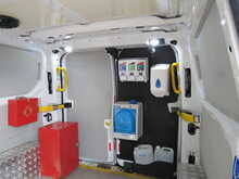 Ford Transit Custom 320 EcoBlue Euro 6 Van with air con work lamps racking - U11775