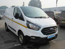 Ford Transit Custom 320 EcoBlue Euro 6 Van with air con work lamps racking - U11775