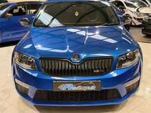 2015 SKODA OCTAVIA VRS 2.0 PETROL ESTATE + SAT NAVIGATION + LEATHER
