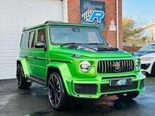 2022/72 MERCEDES BENZ G63 BRABUS G700 + 1 OF 1 HELL GREEN + EVERY OPTION TICKED
