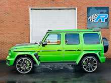 2022/72 MERCEDES BENZ G63 BRABUS G700 + 1 OF 1 HELL GREEN + EVERY OPTION TICKED
