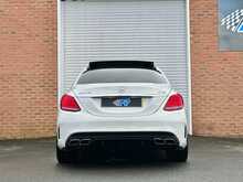 2017 MERCEDES C63 V8 BI TURBO SALOON + 24K MILES + 470BHP + PAN SUNROOF